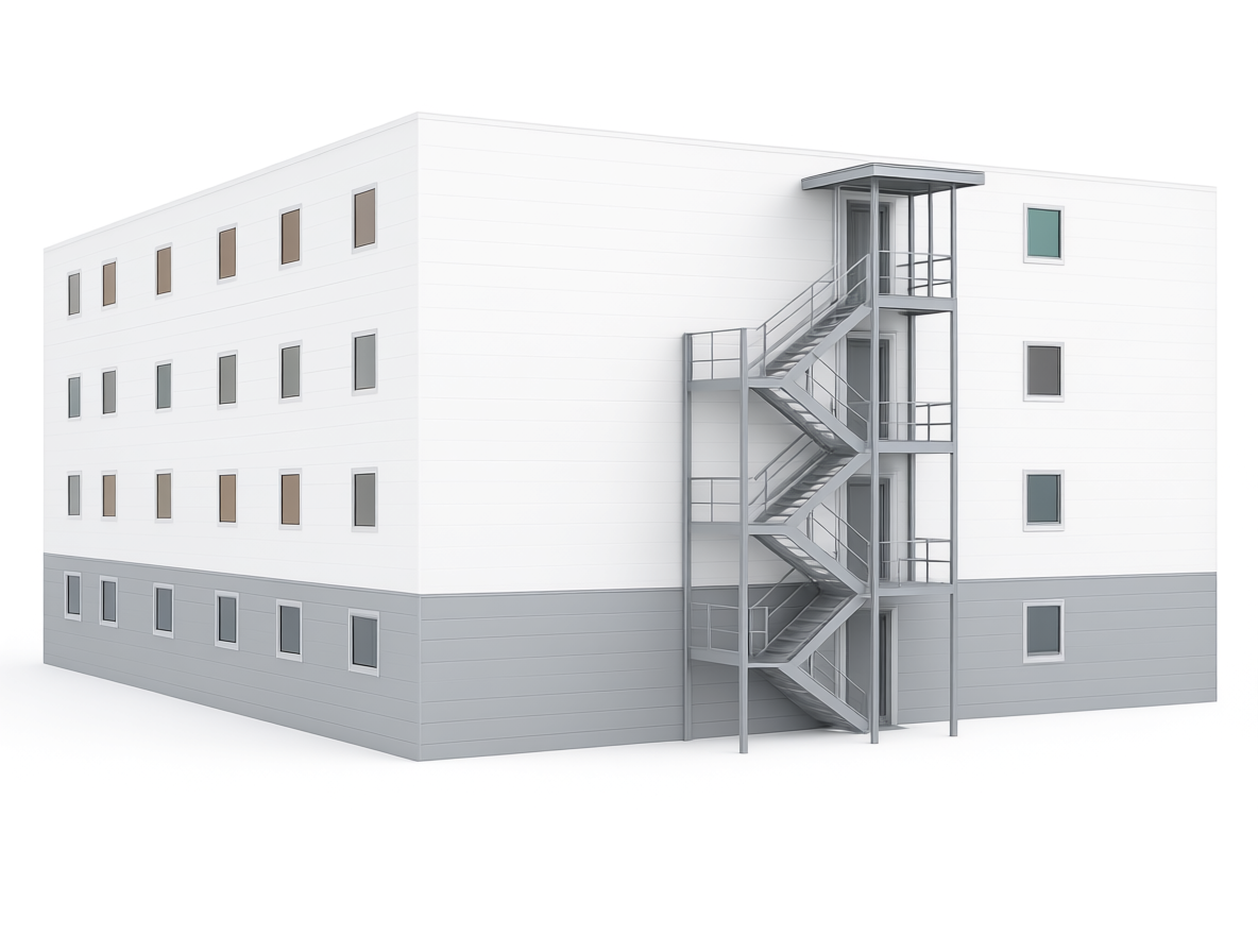 Модульные рамные здания